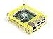 Zebra Case - Raspberry Pi 3 B+, Pi 2 and B+ (Tropical Yellow) with Heatsinks ~ C4Labs