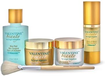 Leigh Valentine Skin Care Non-Sugical Facelift Kit Gold