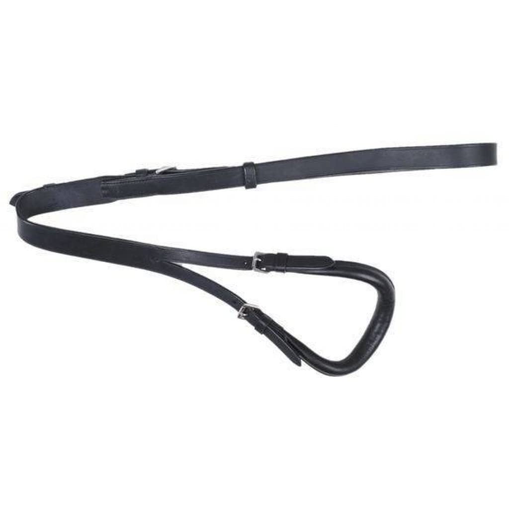 HKM 11489100 Cruplet Strap for Thoroughbred/Warm-Blood, Large, Black