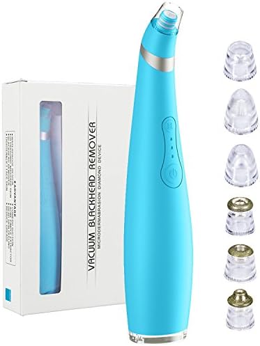 Blackhead Remover Blackhead Suction Vacuum Pore Cleaner Acne Remover Comedo (blue)