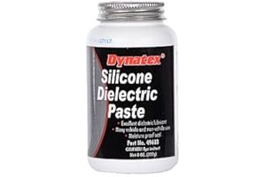 Dynatex 143509 Dielectric Grease, 8oz Bottle - High-Performance Automotive Dielectric Grease for Electrical Connectors, Prevents Corrosion, Moisture, and Overheating in Ignition Systems