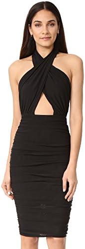 Misha Collection Women's Keziah Dress, Black, 4