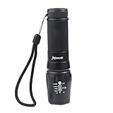 Flashlight,LEDeng 5000 Lumen 5 Modes T6 Zoomable