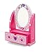 Melissa & Doug Decorate-Your-Own Wooden Vanity Craft Kit With Mirror and Storage Drawer