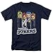 Popfunk Impractical Jokers TruTV Cast T Shirt & Stickers (X-Large) Navy