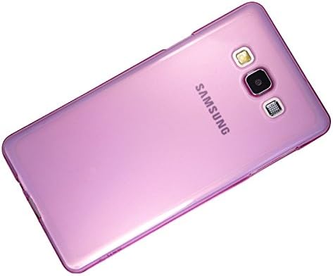 A7 Case, Samsung Galaxy A 7 Matt Aqua, Mobile Soft Jelly Case - Retail Packaging (Baby Pink)