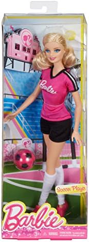 football barbie doll