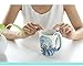 Komiikka Ceramic 3D Octopus Coffee Mug with Tentacle Handle Color Blue