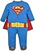 Warner Bros. Batman & Superman Baby Boys' Costume Coveralls with Cape