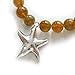 Heather's cf 30 Pieces Silver Tone Big Starfish Ocean Animal Beads DIY Charms Pendants 25mmX20mm