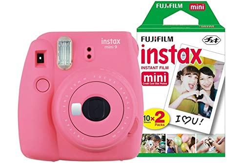 Fujifilm Instax Mini 9 Appareil Photo instantané Rose 30 Photos