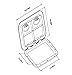 SEAFLO Marine Boat Deck Rectangular Access Hatch - 14.57