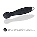 loverbeby Waterproof Cordless Extreme Power Handheld Mini 9X Multi-Speed Wand Massager, Black, 4.8 Ounce
