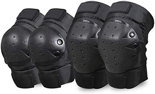DAYIMIYA Motorcycle Knee Pads Motorcycle Motocross Knee Pads Protector Guard Motocross Bicycle Skate Skateboard Elbow Knee protection 4 Pcs