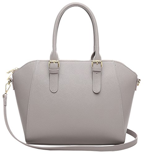 Aitbags women s fashion designer top handle handbag with long sho…