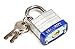 Premium Heavy Duty 40mm Laminated Padlocks Keyed Alike Commercial Grade, Hardened Shackle, Set of 12