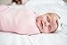 Copper Pearl Baby Swaddle Blanket - Premium Knit Baby Blanket, Large Soft Stretchy Receiving Blankets for Baby Girl, Swaddles for Newborn, Infant, and Toddler (Darling)