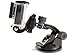 Suction Cup Car Mount Kit for Gopro Hero Cameras Hero 9 Hero8 Hero7 DJI Osmo Action - Easily Mounts On Windshield- The Ideal Accessories Kit Bundled with Buckle Mount, Tether and Protective Bag