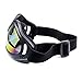 Binboll Adjustable UV Protective Outdoor Glasses Motorcycle Goggles Dust-Proof Protective Combat Goggles Military Sunglasses Ski Goggles to Prevent Particulates and Fog in Colorful