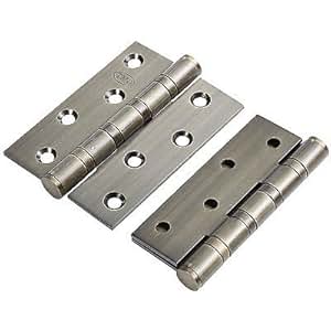 3 pares de bisagras de puerta con rodamientos de bolas 10,2 cm): Amazon