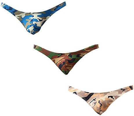 CKLV Mens 3 Pack 2Pack Underwear Clearance Trunk Boxer Underpants Thong Stretch Low-Rise Boxer Briefs