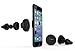 Universal Air Vent Magnetic Car Mount Holder for any Mobile Phone | iPhone 7 Plus 6 6s 5 5s SE Samsung Galaxy LG HTC | Smartphones | Auto GPS Navigation Device | iPod | Black | by iProudAmerican