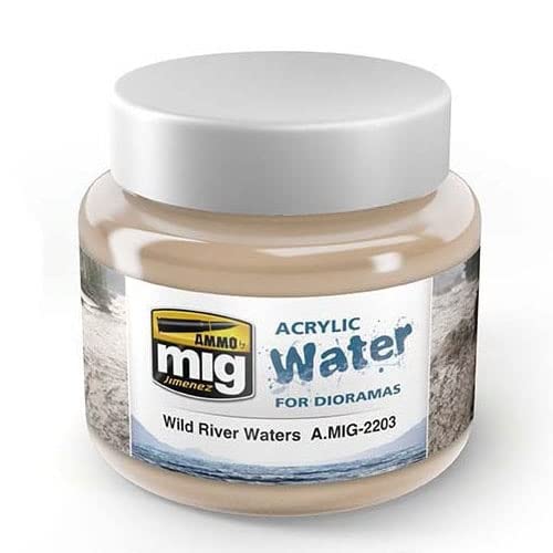 Ammo Wild River Waters Acrylic Water (250 Ml. Jars)