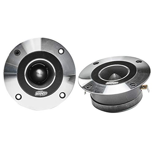 Audio Legion High Compression Chrome Bullet Super Tweeters Pair 3.5