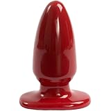 Doc Johnson Red Boy - Large Butt Plug - 5.2 in. Long and 2.2 in. Wide - Prostate Stimulating Anal Toy - For Intermediate to A