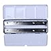 MEEDEN Empty Metal Watercolor Tins Palette Paint Case Box - Will Hold 24 Half Pans or 12 Full Pans
