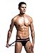 F plus R Mens Strip Waistband Athletic Supporter Jockstrap Sexy Swimwear
