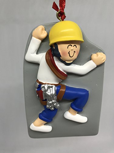 Personalized Rock Climbing Christmas Ornament 2018 Free Personalization