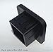 Reflective Trailer Hitch Cover Tube Plug Insert (Fits 2