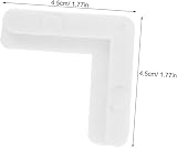 Homoyoyo 10pcs Plastic Window Screen Repair Corner Brackets 90-Degree Internal view 2