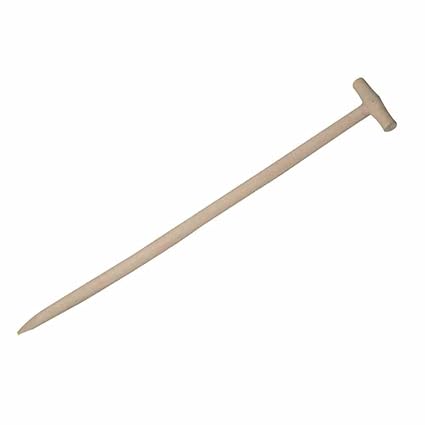 Siena Garden Stiel für Spaten, gebogen, 110cm, Eschenholz, 390915