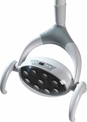 NSKI 28W LCD Display Shadowless LED Operating Light Lamp P106A with 9 LED Lens for Dental Chair Units