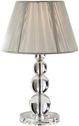 schuller 662110 mercury lampara de mesa 220 v color transparente