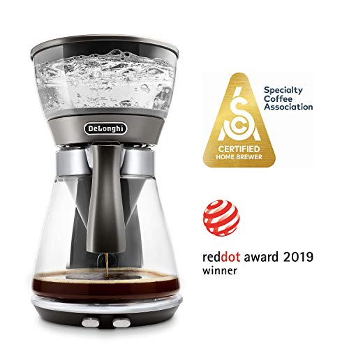De'Longhi 3-in-1 Specialty Coffee Brewer, IcedCoffee Maker (Bold Cold Brew), Gourmet Pour Over, Prem De'Longhi 3-in-1 Specialty Coffee Brewer, IcedCoffee Maker (Bold Cold Brew), Gourmet Pour Over, Prem