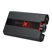 Creative Sound BlasterX G5 7.1 Headphone Surround HD Audio External Sound Card with Headphone Amplifier for Windows PC / Mac / PS4 / and Other Consoles