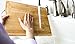 Chef Essential Extra Large Thick Bamboo Cutting Board, 18x12 with Drip Groove and Handle