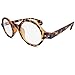 Agstum Retro Small Round Optical Non-Prescription Eyeglass Frame Clear Lens A3020