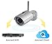 Amcrest HDSeries Outdoor 720P WiFi Wireless IP Security Bullet Camera - IP66 Weatherproof, 720P (1280TVL), IPM-722S (Silver)