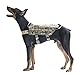 OneTigris Tactical Dog Training Vest Harness with Mesh Padding and Two Handles (Camo, XL / 54cm)