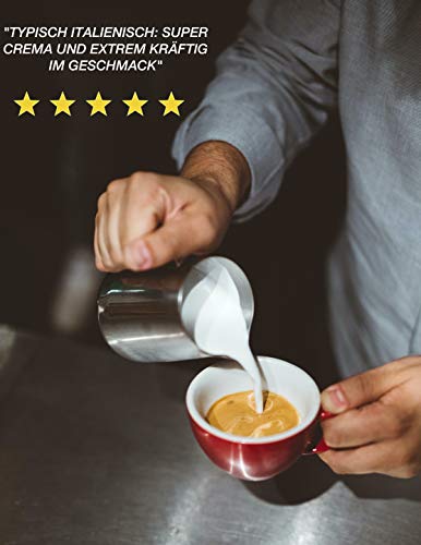 KING'S COFFEE - EXTREME ROAST - Espresso-Bohnen Intenso - sehr säurearm - kleine Chargen-Röstung aus Italien… – Bild 3