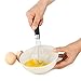 DRAGONN Set of 3 Stainless Steel Silicone handles. Milk & Egg Beater Balloon Metal Blending, Beating and Stirring. Whisk