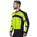 Motorcycle Jackets for Men Viking Cycle Ironside Men’s Mesh Motorcycle Jacket (Hi-viz, Medium)