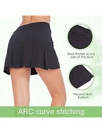 ZEALOTPOWER - Faldas de tenis para mujer con bolsillos, deportivas, para correr