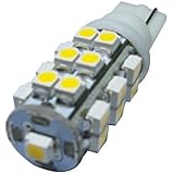 GRV T10 Wedge 921 194 25-3528 SMD LED Bulb lamp Super Bright Warm White DC 12V Pack of 10