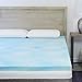 Sure2Sleep Queen Premium, 3 LB. Gel Swirl Memory Foam Mattress Topper Made in USA 2-Inch Blue