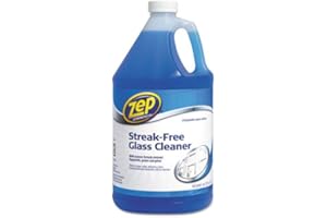 Zep Commercial - Streak-Free Glass Cleaner, Pleasant Scent, 1 gal Bottle ZU1120128 (DMi EA